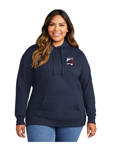 (New) Women's Fleece Pullover Hooded Sweatshirt