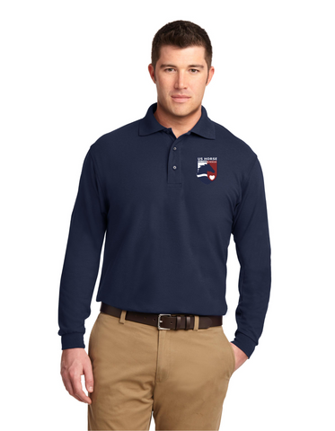 (New) Men's Long Sleeve Polo