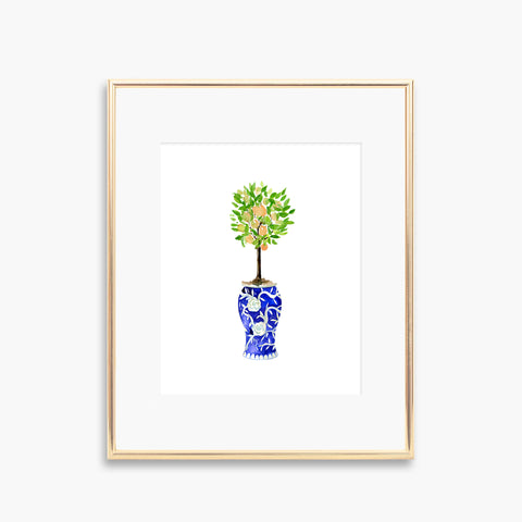 Chinoiserie Art Print (No.9)