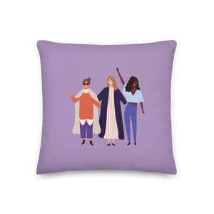 Stronger Together | Pillow (Purple)