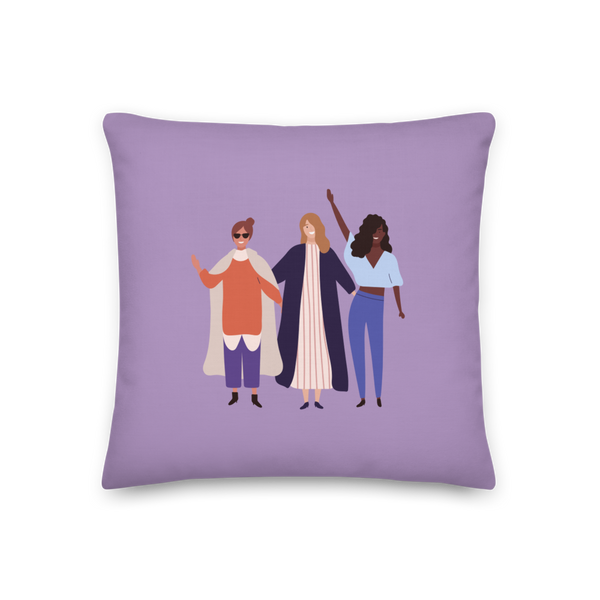 Stronger Together | Pillow (Purple)