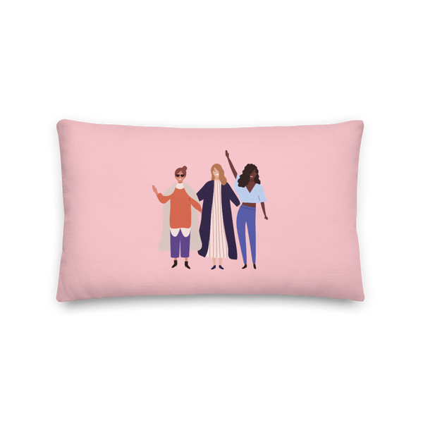 Stronger Together | Pillow (Pink)