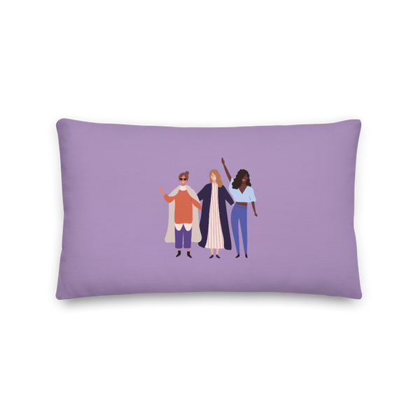 Stronger Together | Pillow (Purple)