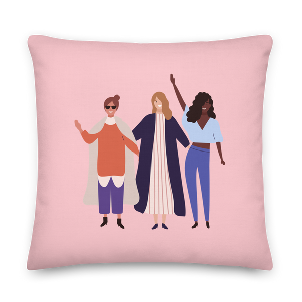 Stronger Together | Pillow (Pink)