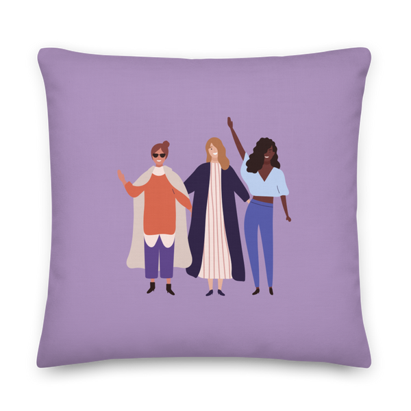 Stronger Together | Pillow (Purple)